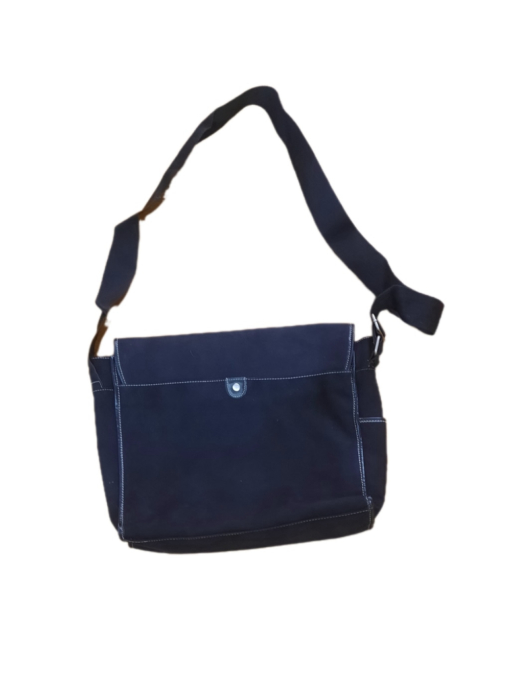 Kenneth Cole New York Faux Suede Messenger Bag, Size 15"